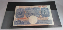 Load image into Gallery viewer, 1940 £1 ONE POUND BANK NOTE MARCH 1940 PEPPIATT BLUE VF-EF N39H 932470
