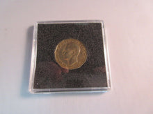 Load image into Gallery viewer, 1946 GEORGE VI BRASS 3 THREE PENCE SPINK REF 4112 BOXED IN QUAD CAPSULE SCARCE
