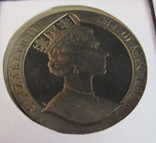 Load image into Gallery viewer, 1992 UNION PACIFIC RAILWAY ISLE OF MAN 1992 BUNC 1 CROWN COIN COVER PNC
