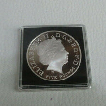 Load image into Gallery viewer, UK QEII 80TH BIRTHDAY ROYAL MINT SILVER PROOF .925 £5 FIVE POUND CROWN COIN
