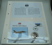 Load image into Gallery viewer, 2008 OFFENSIVE AIRCRAFT - HISTORY OF THE RAF - PROOF 1 CROWN  COIN COVER PNC
