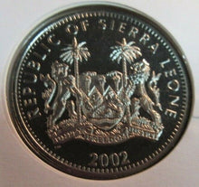 Load image into Gallery viewer, 1900-2002 HM QUEEN ELIZABETH QUEEN MOTHER PROOF SIERRA LEONE $1 COIN COVER PNC
