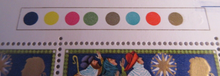 Load image into Gallery viewer, 1969 CHRISTMAS 5d  40 X STAMPS MNH WITH TRAFFIC LIGHTS &amp; STAMP HOLDER
