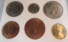 Load image into Gallery viewer, GB THE LAST STERLING COINS £.S.D &amp; THE FIRST DECIMAL ISSUE &amp; ROYAL MINT RED BOOK
