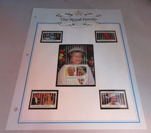 Load image into Gallery viewer, 1991 65TH BIRTHDAY QUEEN ELIZABETH II DOMINICA STAMPS MNH &amp; ALBUM SHEET
