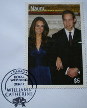 Load image into Gallery viewer, 2011 WILLIAM &amp; KATE - A ROYAL LOVE STORY - TREE PLANTING - COMMEMORATIVE COVER

