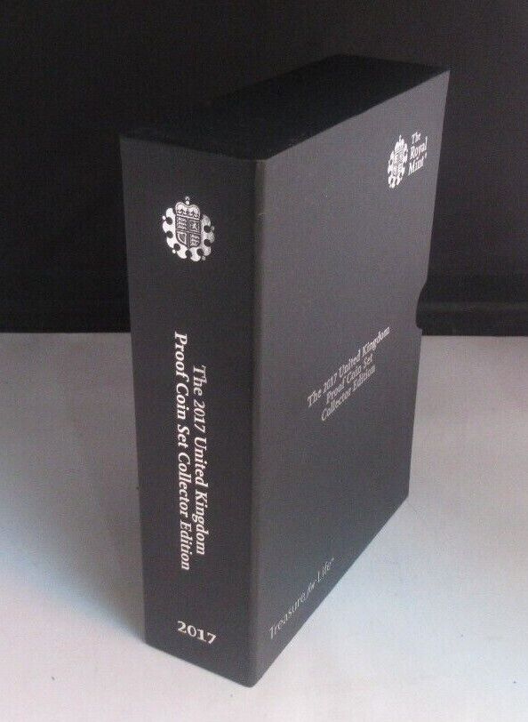 2017 UK Proof Coin Set Collectors Edition Royal Mint BOX ONLY With COA's