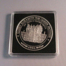 Load image into Gallery viewer, Queen Mother Glamis Castle 1994 Samoa Silver Proof 1oz Coin Box/COA
