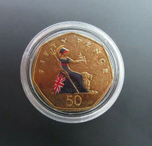 Load image into Gallery viewer, UK Queen Elizabeth II Gold Rhodium Platinum Enamelled coins 1 PENNY FLORIN ECT
