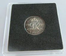 Load image into Gallery viewer, 1950 KING GEORGE VI SIXPENCE 6d PROOF COIN IN QUADRANT CAPSULE WITH COA
