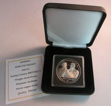Load image into Gallery viewer, 2005 ADMIRAL HORATIO NELSON PROOF BVI $1 ONE DOLLAR COIN BOX &amp; COA
