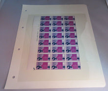 Load image into Gallery viewer, 1969 INTERNATIONAL LABOUR ORGANISATION 1 SHILLING 24 X STAMPS MNH &amp; FOLDER SHEET
