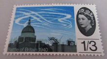 Load image into Gallery viewer, 1965 VARIOUS QEII BATTLE OF BRITAIN 13 PRE DECIMAL STAMPS MNH IN STAMP HOLDER
