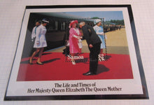 Load image into Gallery viewer, 1985 HMQE QUEEN MOTHER 85th ANNIV COLLECTION SAMOA STAMPS ALBUM SHEET
