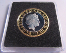 Load image into Gallery viewer, 2000 SHOULDERS OF GIANTS QEII S/PROOF £2 TWO POUND COIN QUAD CAPSULE BOX &amp; COA
