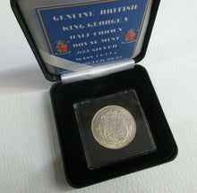 Load image into Gallery viewer, 1921 HALF CROWN GEORGE V SILVER COIN SPINK REF 4021A CROWNED SHIELD BOX &amp; COA
