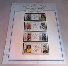 Load image into Gallery viewer, 1991 THE BIRTHDAYS OF QEII 65 &amp; PRINCE PHILIP 70 STAMPS MNH &amp; ALBUM SHEET
