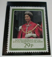 Load image into Gallery viewer, QUEEN ELIZABETH II 60TH BIRTHDAY OF HER MAJESTY SOUTH GEORGIA &amp; S/ISL STAMPS MNH
