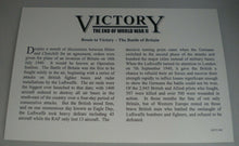 Load image into Gallery viewer, THE ROUTE TO VICTORY BATTLE OF BRITAIN STAMPS MNH &amp; INFORMATION CARD
