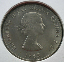 Load image into Gallery viewer, 1965 50TH ANNIVERSARY OF THE LIBERATION GUERNSEY BUNC CHURCHILL CROWN COIN PNC
