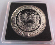 Load image into Gallery viewer, 1992 EUROPE EUROPA PROOF UNITED KINGDOM 5 ECU COIN BOX &amp; COA
