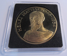 Load image into Gallery viewer, 1997 HENRI MATISSE FRANCE PROOF 20 EURO COIN WITH COA &amp; BOX
