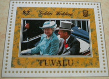 Load image into Gallery viewer, 1947-1997 THE GOLDEN WEDDING ANNIVERSARY QEII P PHILIP  MNH STAMP MINISHEET/INFO
