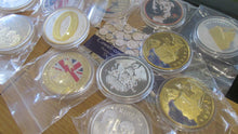 Load image into Gallery viewer, 2010 - 2016 CROWNS &amp; CROWN SIZED MEDALlIONS GOLD &amp; SILVER PLATED &amp; OR COLOURIZED
