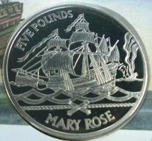 Load image into Gallery viewer, 2009 MARY ROSE COMMEMORATIVE MINT PROOF BAILIWICK OF GUERNSEY £5 COIN COVER PNC
