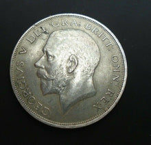 Load image into Gallery viewer, 1921 GEORGE V BARE HEAD COINAGE HALF 1/2 CROWN SPINK 4021A CROWNED SHIELD 2
