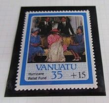 Load image into Gallery viewer, 1986 QUEEN ELIZABETH II 60TH BIRTHDAY  VANUATU STAMPS &amp; ALBUM SHEET
