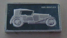 Load image into Gallery viewer, 1925 BENTLEY 15mm X 10mm 1.60gram SILVER INGOT WITH INFORMATION SLIP
