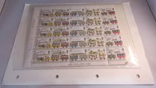 Load image into Gallery viewer, 1980 150TH ANNIV OF LIVERPOOL &amp; MANCHESTER RAILWAY FULL SHEET 100 X STAMPS MNH
