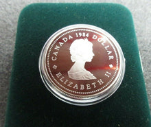 Load image into Gallery viewer, 1984 Canada Dollar JACQUES CARTIER PROOF Coin and Box IN HOLDER 1534
