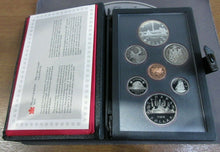 Load image into Gallery viewer, 1971 - 1991 Canadian 7 Coin Proof Year Sets in Original Boxes Multi-Listing
