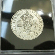 Load image into Gallery viewer, 1942 GEORGE VI SILVER FLORIN 2 SHILLINGS SPINK REF 4081 BOXED WITH CERT A4
