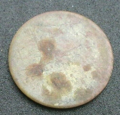 BRONZE 1d ONE PENNY COIN VIRGIN FLAN UNSTRUCK MINT ERROR MULE