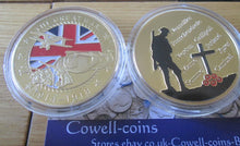 Load image into Gallery viewer, 2010 - 2016 CROWNS &amp; CROWN SIZED MEDALlIONS GOLD &amp; SILVER PLATED &amp; OR COLOURIZED
