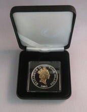 Load image into Gallery viewer, 2003 Gun Salutes Golden Jubilee 1oz Silver Proof Cook Islands RM $1 Coin Box/COA
