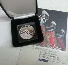 Load image into Gallery viewer, UK QEII 80TH BIRTHDAY ROYAL MINT SILVER PROOF .925 £5 FIVE POUND CROWN COIN
