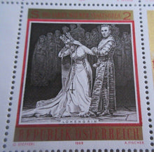 Load image into Gallery viewer, 1869-1969 REPUBLIK OSTERREICH 100 JAHRE WIENER STAATSOPER BLOCK OF 8 STAMPS MNH
