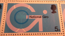 Load image into Gallery viewer, 1969 NATIONAL GIRO 5d FULL SHEET 120 X STAMPS MNH INCLUDES TRAFFIC LIGHTS
