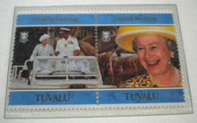 Load image into Gallery viewer, 1947-1997 THE GOLDEN WEDDING ANNIVERSARY QEII P PHILIP 6 MNH TUVALU STAMPS/INFO
