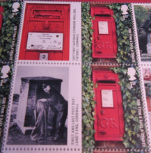 Load image into Gallery viewer, 2009 ROYAL MAIL POST BOXES POSTAGE STAMP SHEET MNH IN PROTECTIVE ALBUM PAGE
