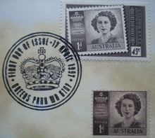 Load image into Gallery viewer, 1997 GOLDEN WEDDING ANNIVERSARY 50C ROYAL AUSTRALIA MINT COIN COVER PNC &amp; INFO
