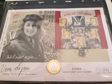 Load image into Gallery viewer, BU &amp; Proof Commemorative COVERS £5 Crown Coins 1965 - 2015 Five Pound Royal Mint
