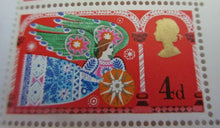 Load image into Gallery viewer, 1969 HERALD ANGEL 4d BLOCK OF 12 STAMPS MNH
