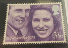 Load image into Gallery viewer, 1973 ROYAL WEDDING BRITISH POST OFFICE MINT STAMPS PRESENTATION PACK
