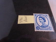 Load image into Gallery viewer, 1952-54 QUEEN ELIZABETH II 4D WATERMARKS LEFT AND RIGHT MNH IN STAMP HOLDER
