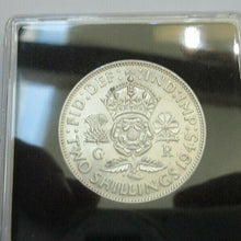 Load image into Gallery viewer, 1945 GEORGE VI SILVER FLORIN 2 SHILLINGS SPINK REF 4081 BOXED WITH CERT A2
